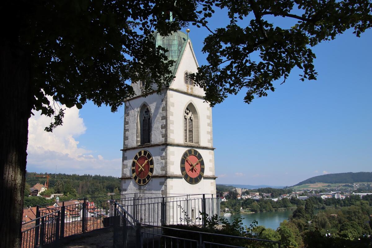 Kirche St. Johann hoch über der Altstadt