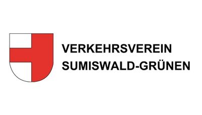 Ein Logo mit Wappen und Schriftzug steht fuer einen Verkehrsverein in Sumiswald (3454, Kanton Bern).